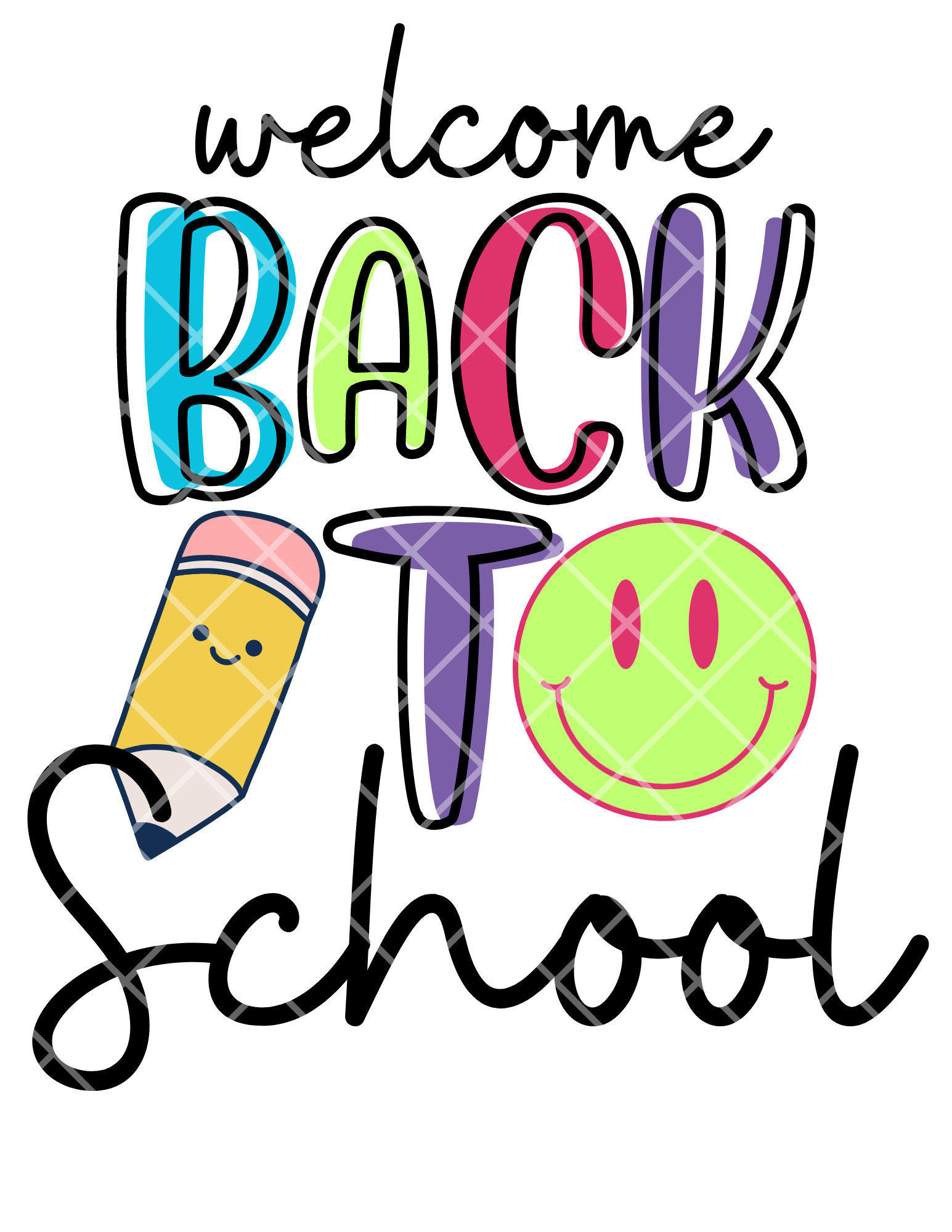 Welcome Back to School Png , Back to School Shirt Png, 1st Day of ...