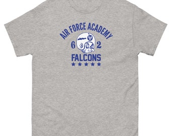 Air Force Academy Herren Schwergewicht T-Shirt | Falken Crewneck