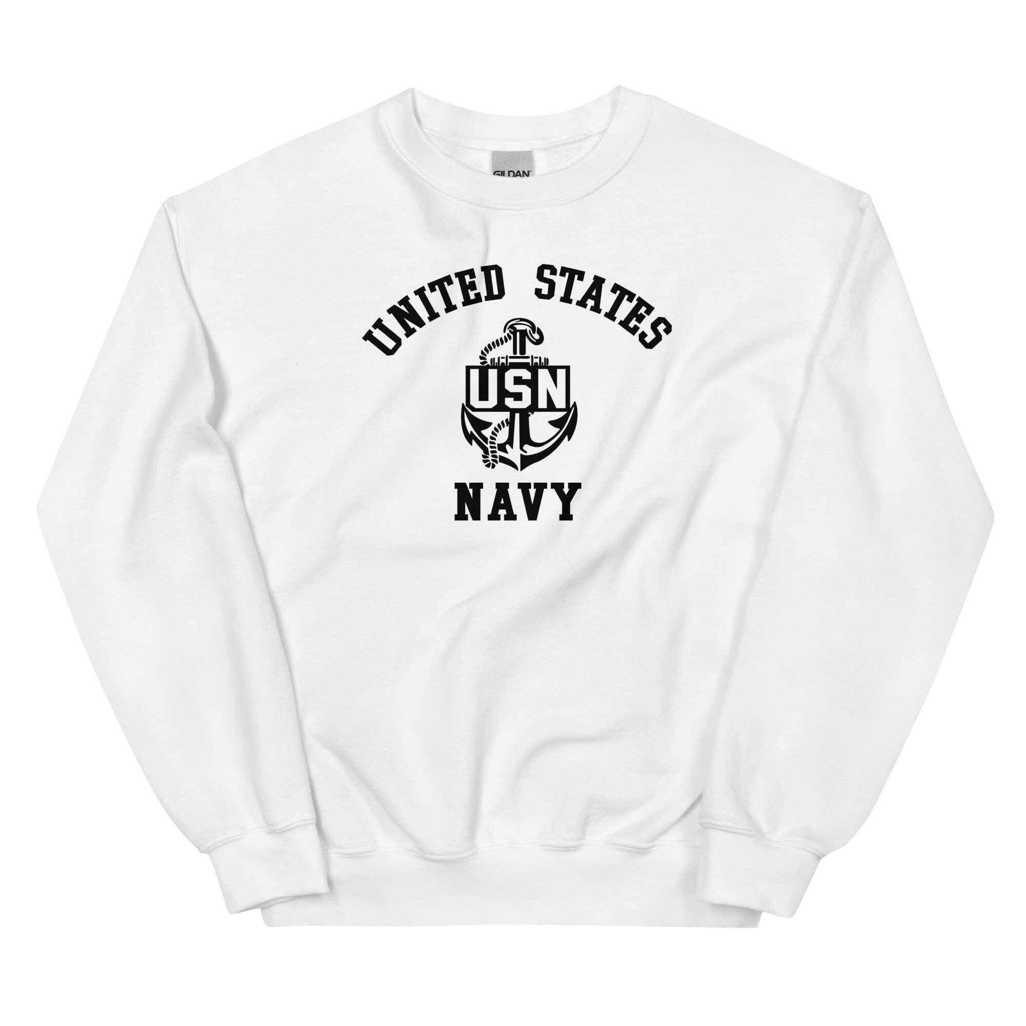 US Navy Vintage Style Unisex Sweatshirt | Navy Crewneck - Etsy