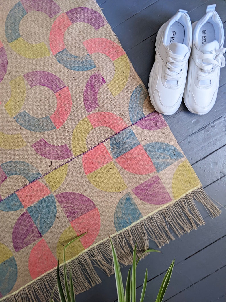 LUNA printed jute rug image 5