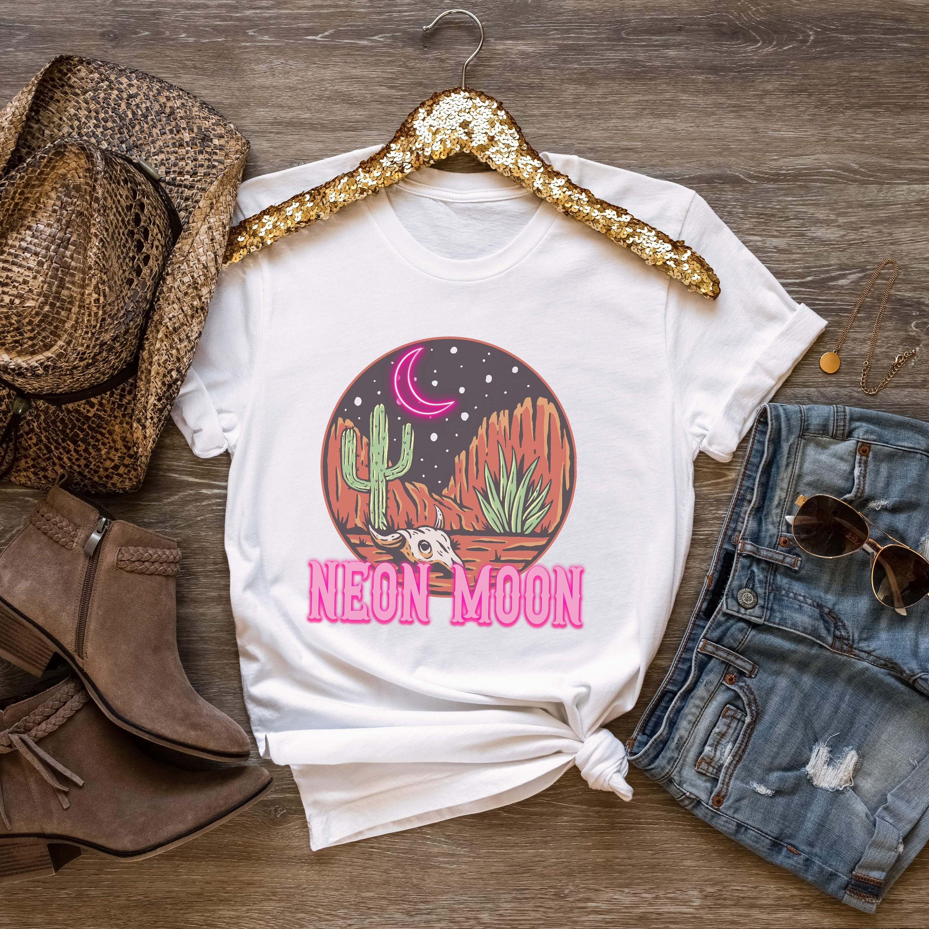 Neon moon hoodie sale