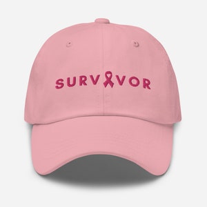 Cancer Survivor custom hat, women’s cancer survivor hat, custom embroidered cancer hat, chemo hat, gift for cancer survivor, cancer walk hat