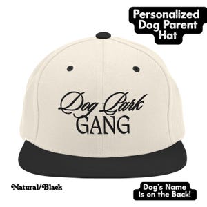 Personalized Dog Mom Hat: Embroidered Two-Tone Cap, Custom Dog Breed