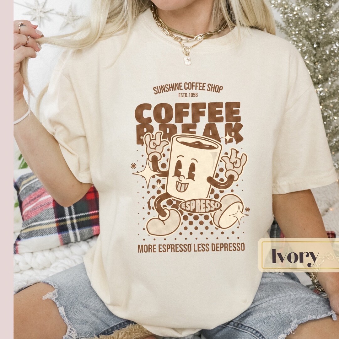 More Espresso Tee - Vintage Black [S-XL]
