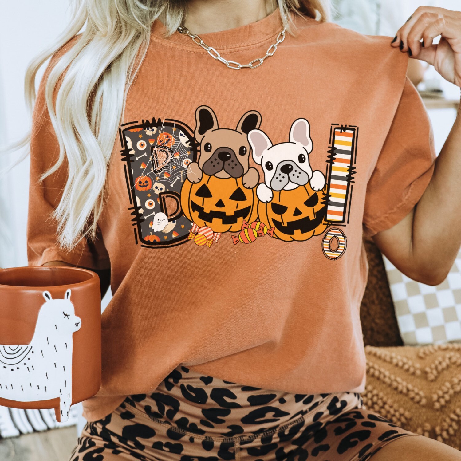 frenchie halloween shirt
