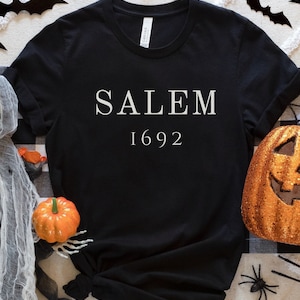Salem shirt, Salem 1692 shirt, Salem witch trials shirt, witch shirt, Salem graphic tee, witchy tshirt, ghost shirt, Salem Massachusetts tee