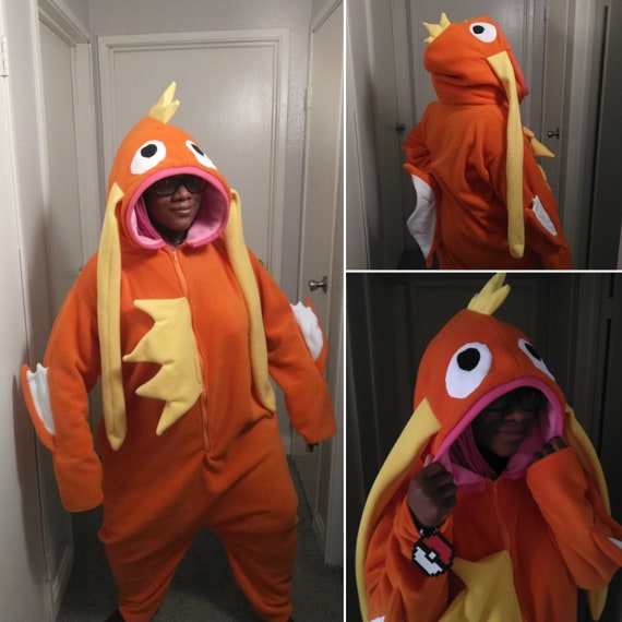 Magikarp Pokemon Inspired Onesie Kigurumi Etsy