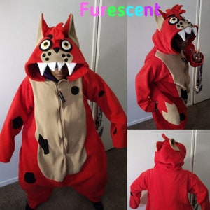 Foxy Pajamas Etsy