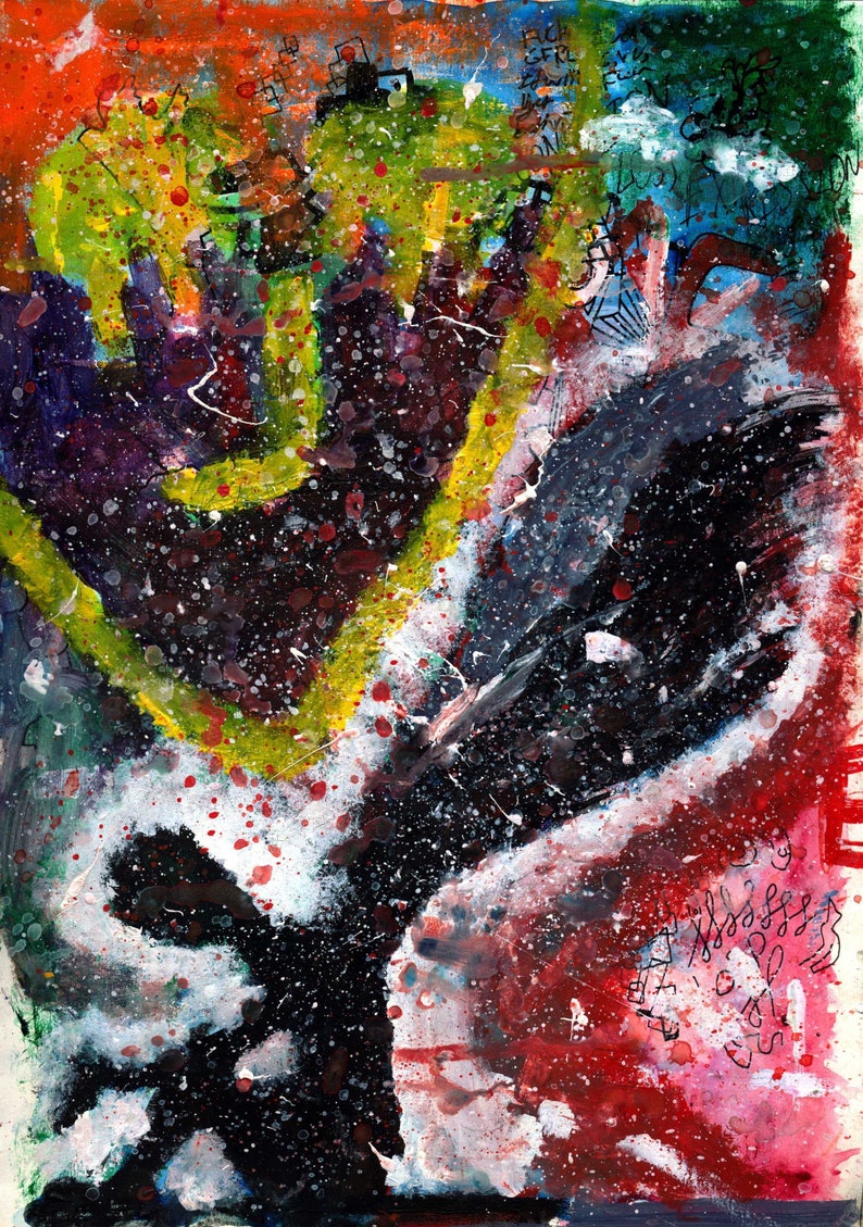 FALLEN ANGEL Art Print 8.5