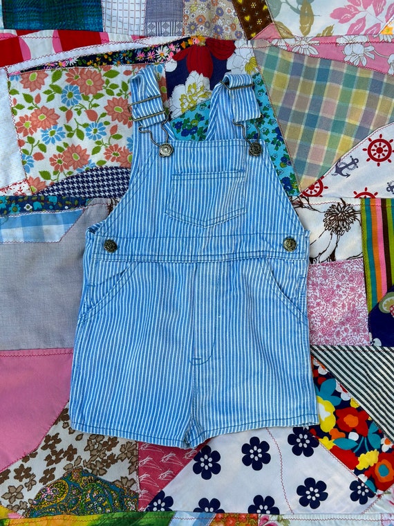 Vintage Hickory Stripe Overalls