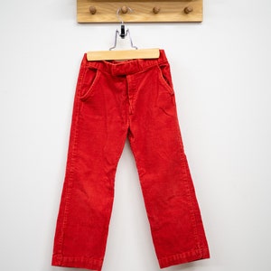Vintage Red Corduroy Pants (Size 5)