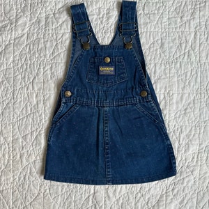 Vintage Oshkosh Overall Dress (3T)