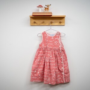 Vintage Girls Pink Dress (4T)