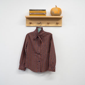 Vintage Nordstrom Girls Plaid Shirt