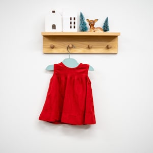 Vintage Carters Red Baby Dress (12 Months)