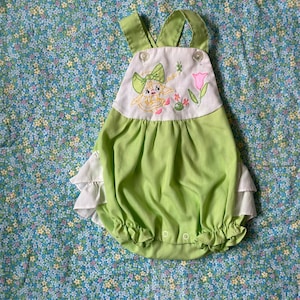 Vintage Bubble Romper (9 months)