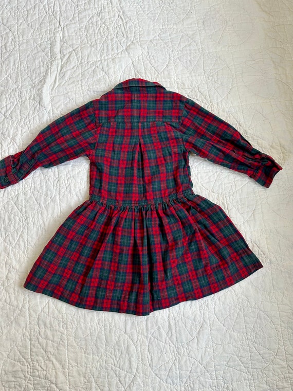 Gap kids plaid dress best sale