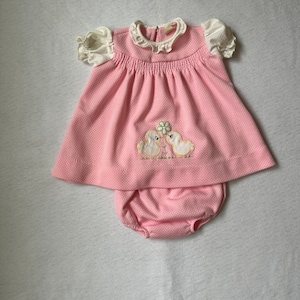 Vestido y bombachos Carters vintage (18 meses)