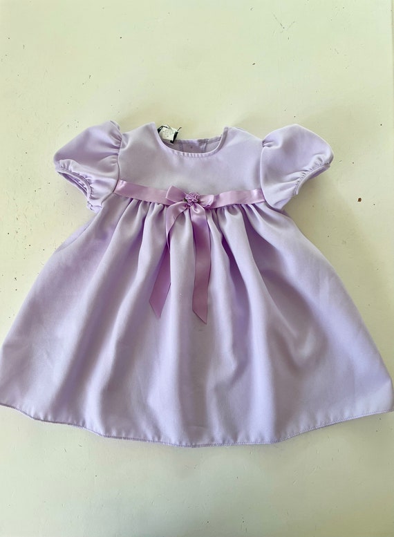 Vintage purple party dress (4T)