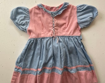 Vintage 50s/60s girls dress (2T)