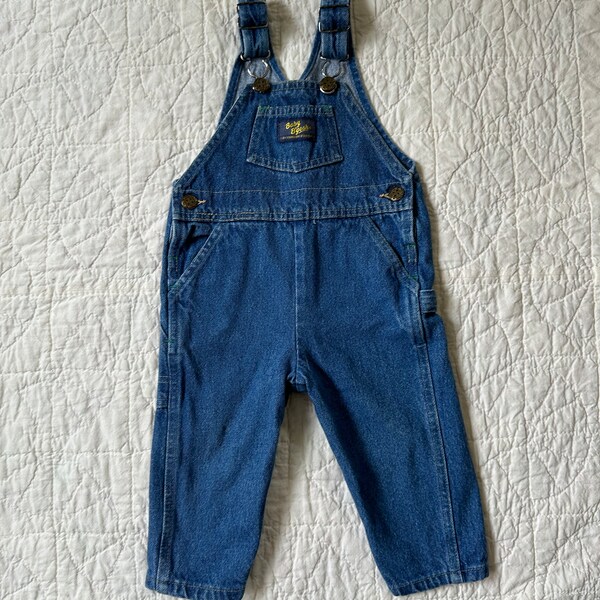 Vintage Oshkosh Carpenter Overalls (18 months)