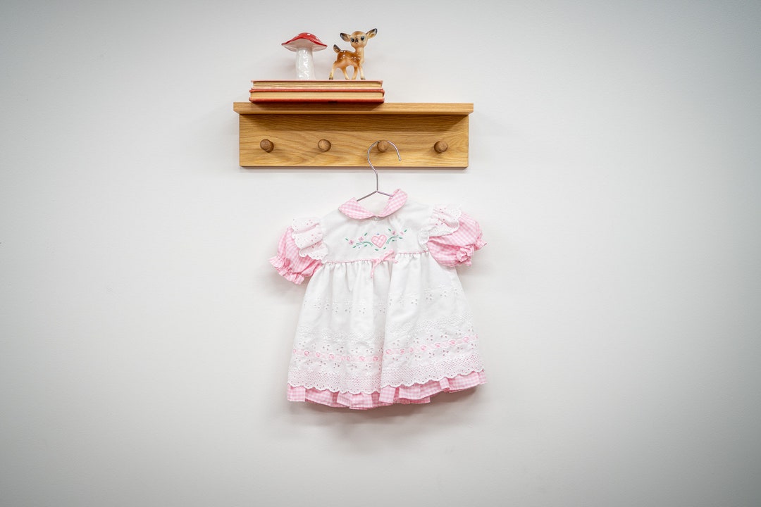 Vintage Heart Baby Dress 6-9 Months - Etsy