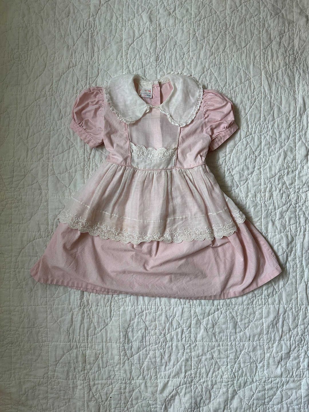Vintage Prim and Pretty 50s/60s Toddler Dress (3T) - Etsy