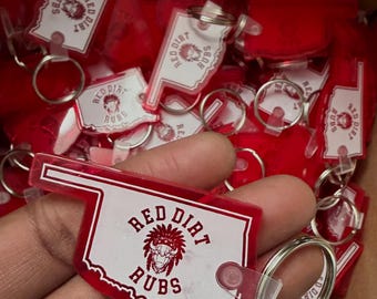 Red Dirt Keychain