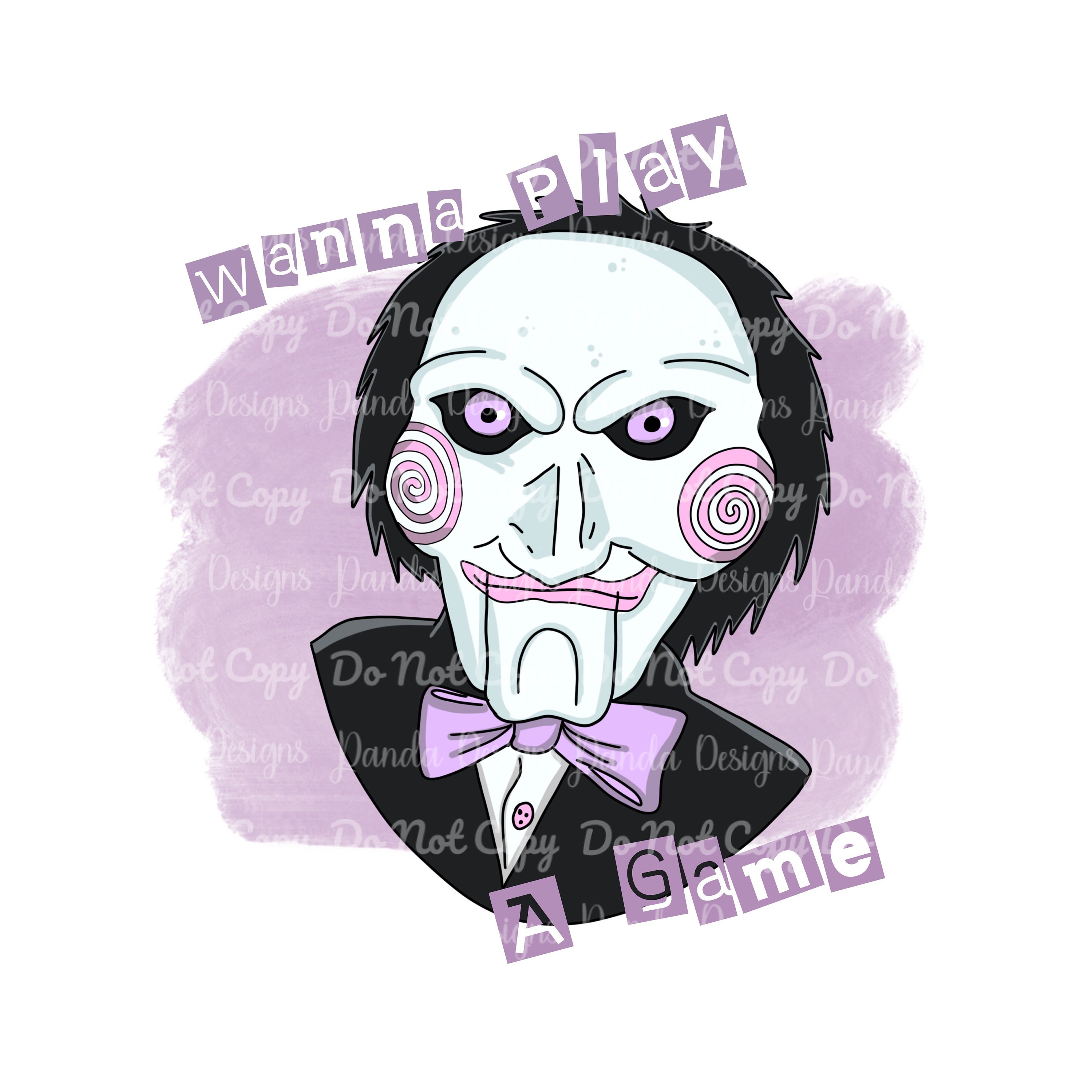 Wanna Play a Game Halloween Png Sublimation PNG Halloween - Etsy