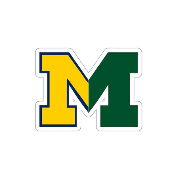 House Divided Sticker - Michigan (UMich x Michigan State) - Outside Safe