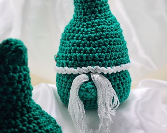 Gnome decorative handmade knit. Gift. Christmas, home décor.