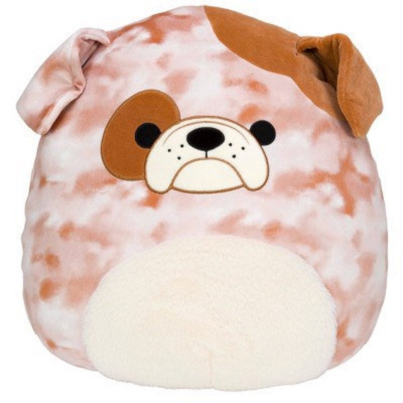 RARE Squishmallow Bronk the Bulldog Brown White 16 Target | Etsy