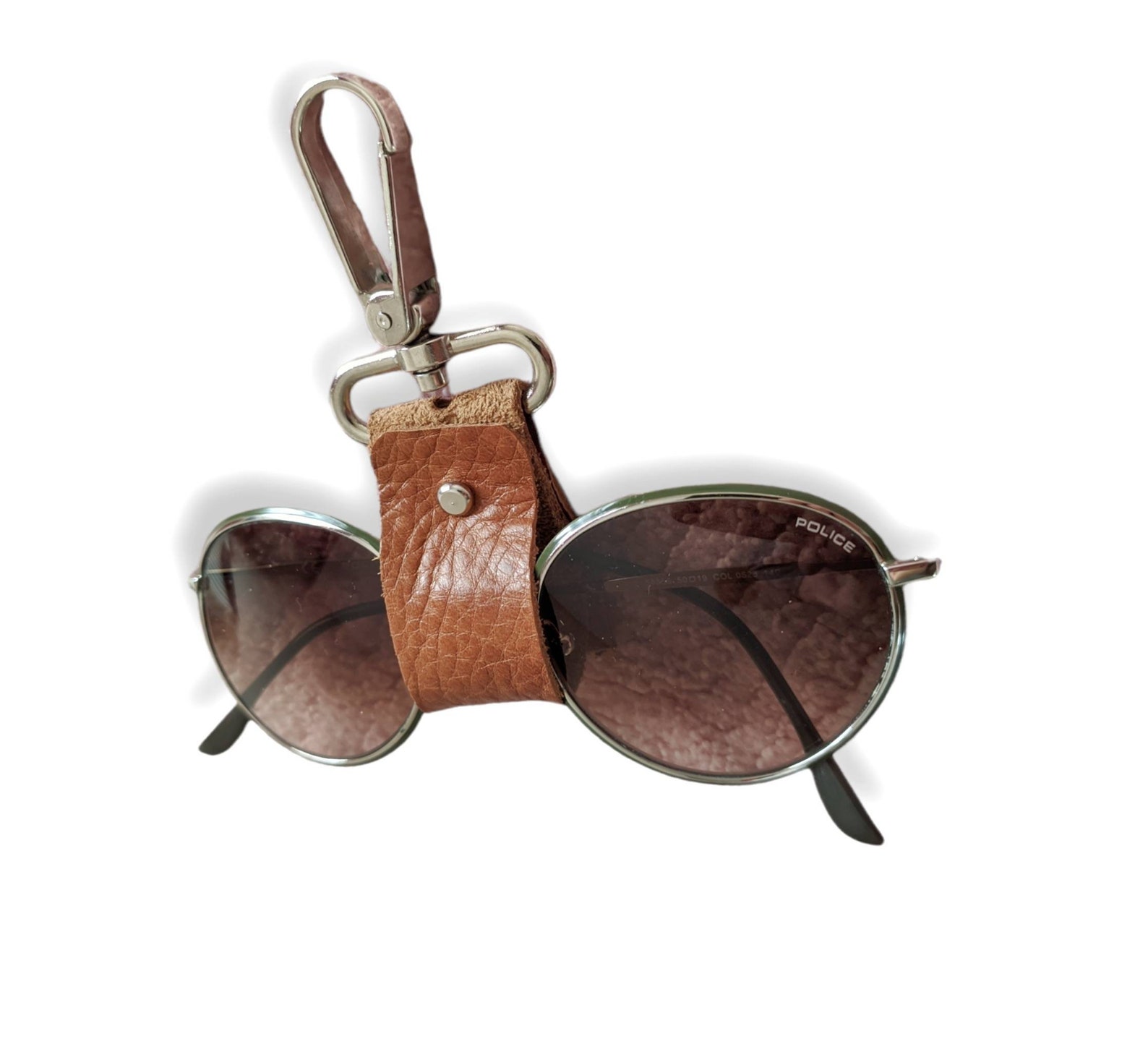 Leather Glasses Belt Holder Strap Reading Glasses Case Eye Etsy