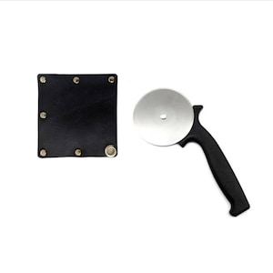 Rotary Cutter Cover, Pizza Wheel Cutter Cover, Pizza Slicer Cover, Blade Sleeve, Knife Storage Case, Pastry Wheel Cutter Cover, Leather Cook