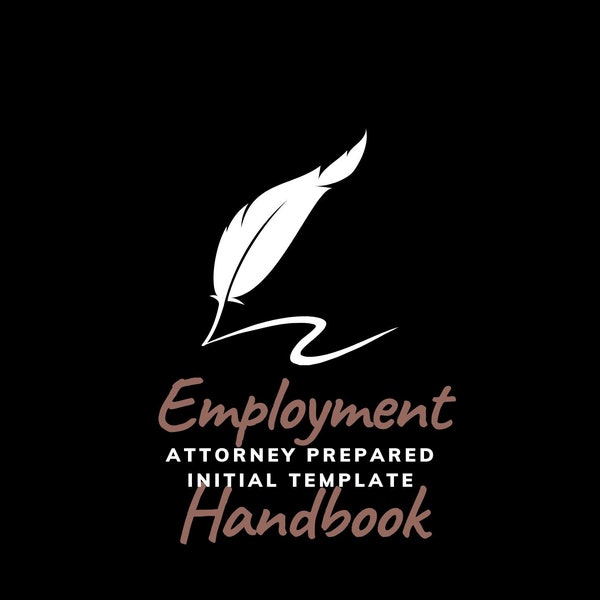 Mitarbeiter-Handbuch für Neueinstellungen (von kalifornischen Anwälten ausgearbeitet und nach kalifornischem Recht präpariert)