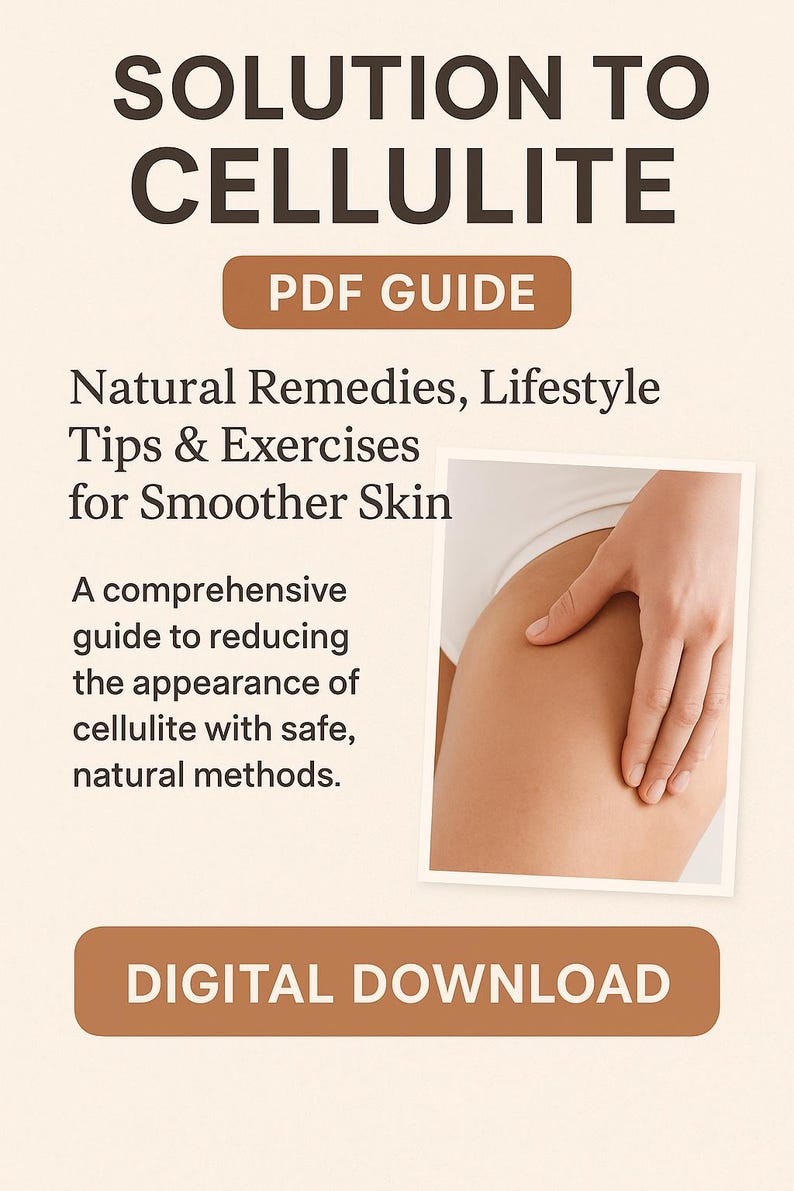 Cellulite Solution PDF Guide | Natural Remedies, Lifestyle Tips ...