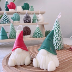 Christmas Gnome Candle