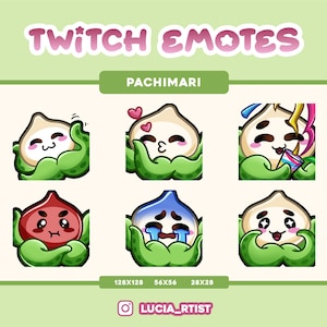 Kawaii Pachimari Overwatch, Twitch Discord, Emote