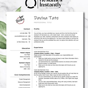 Teacher Resume for Word, Teacher CV Template, Teacher Resume, Educator Resume, Teacher CV, Administration Resume, Teaching Resume