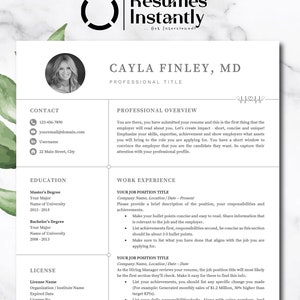 Nurse Resume, Registered Nurse Resume, Medical Resume, RN Resume, LPN Resume, CNA Resume, Medical Assistant Resume, New Grad Nurse Resume