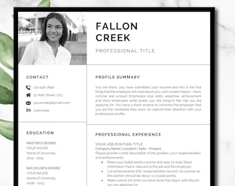 CEO Resume for Word, Executive  C Level Resume, Professional Modern Executive Resume Template CV, President Manager Director Resume CV