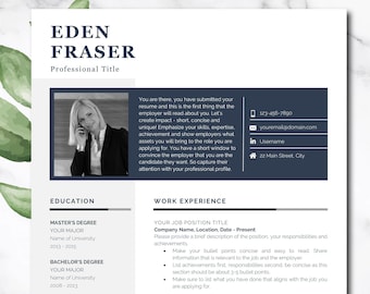 CEO Resume for Word, Executive C Level Resume, Professional Modern Executive Resume Template, President Manager Director Resume Template,