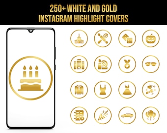 Portadas destacadas de Instagram: más de 250 íconos de redes sociales (producto digital)