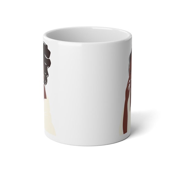 White Ceramic Mug 20oz- Black Girl Magic Luxury Ceramic Mug Cup | Coffee  Tea Cup Gift