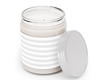 Apple Harvest Scented Soy Candle, 9oz - Write Your Smell - Blank Sheet Music | Eco-Friendly Candle | Ideal For Gifting & Decor