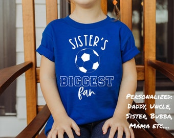 T-shirt personnalisé pour fan de football : lycée, enfant, tout-petit, sport