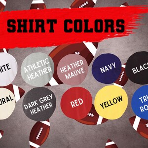 K&ouml;nnte beinhalten: T-Shirt-Farbkarte mit 10 verschiedenen Farboptionen. Die Farben sind: Wei&szlig;, Athletisches Grau meliert, Heidekraut-Lila meliert, Marineblau, Schwarz, Natur, Dunkelgrau meliert, Rot, Gelb und K&ouml;nigsblau.