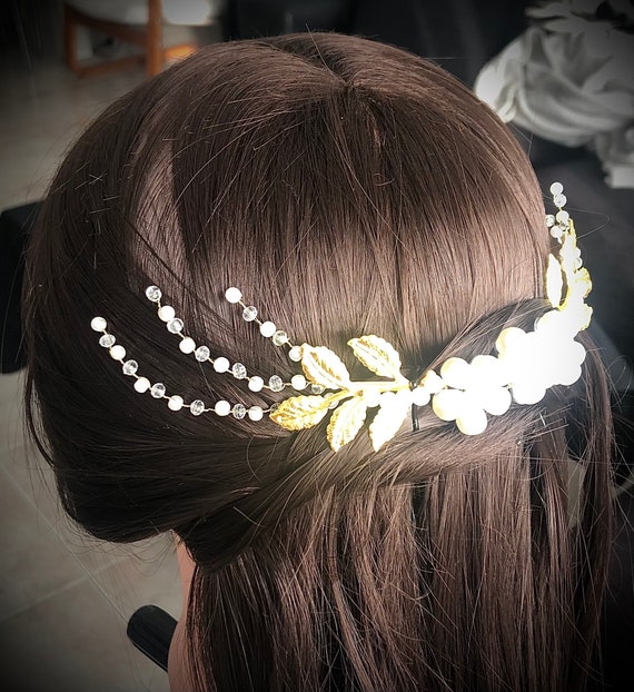Jeweled Headpiece & Hair Picks Amazon.com : Lawie 6 Pack Fancy Delicate Jeweled Gems  main image 4