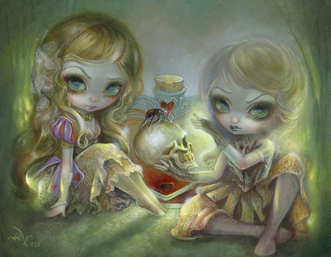 Arsenic and Old Lace Art Print by Jasmine Becket-griffith Surreal Big ...