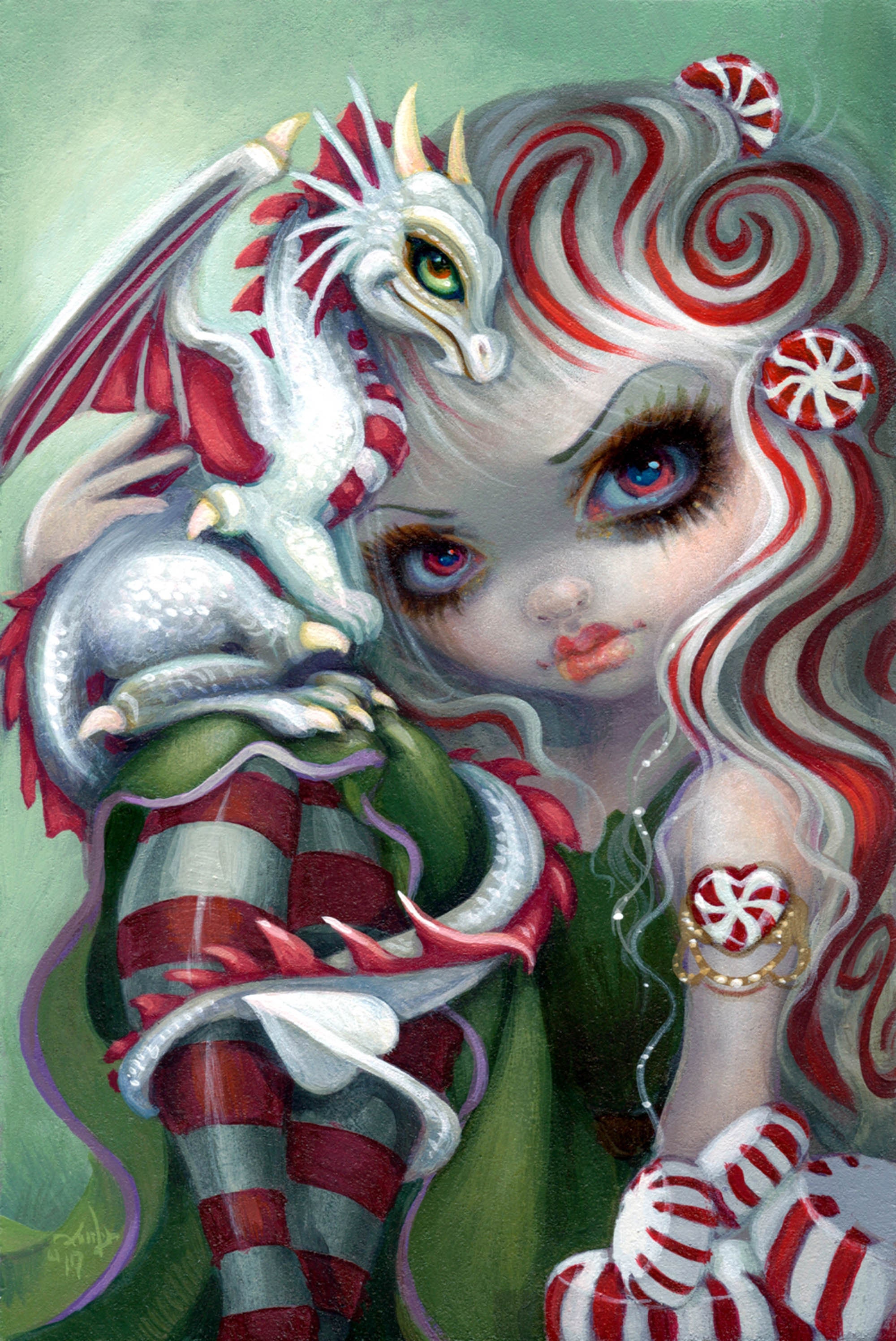 Clockwork Valentine Masquerade ©Jasmine Becket-Griffith – The One With The Diamond  Art